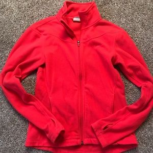 Nike therma-fit zip up coral fleece.